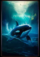 Orca - Krafttierkarte 9