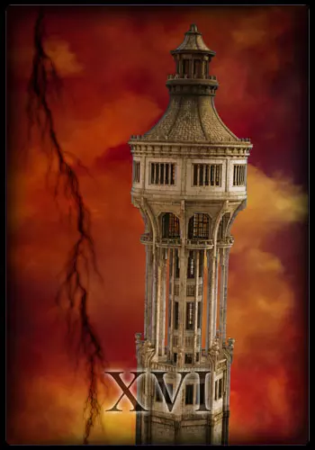 Tarotkarte - Turm